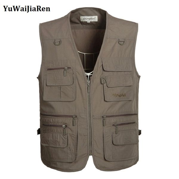 yuwaijiaren summer men's casual vest with multi pockets men vest cotton regular plus large size 5xl men sleeveless, Black;white
yuwaijiaren summer men's casual vest with multi pockets men vest cotton regular plus large size 5xl men sleeveless, Black;white