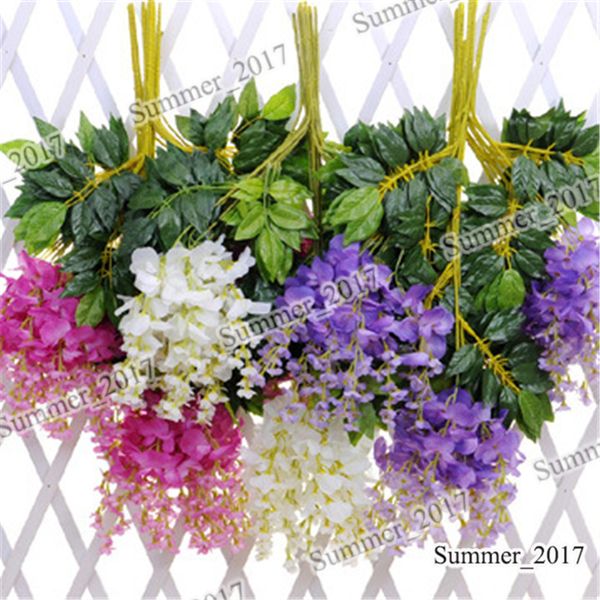 110cm wisteria wedding decor 6 colors artificial decorative flowers garlands for party wedding home with ing
110cm wisteria wedding decor 6 colors artificial decorative flowers garlands for party wedding home with ing