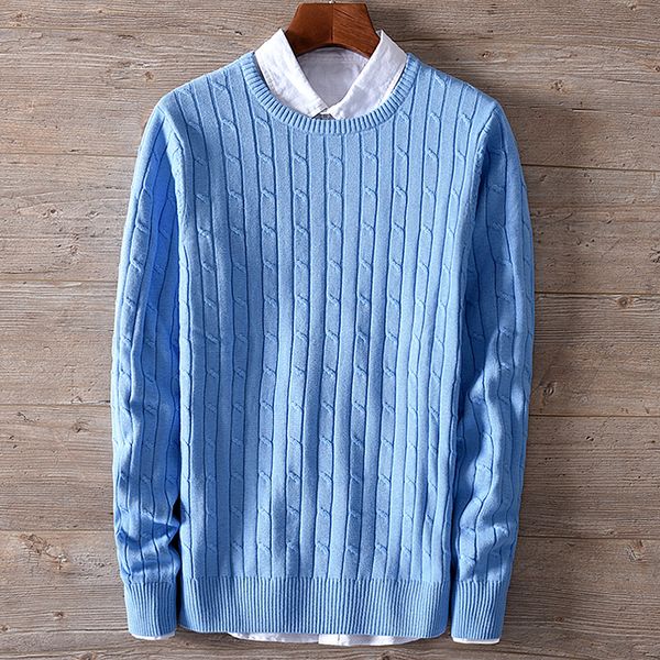 new italy style 2018 autumn and winter mens sweater long sleeve round neck cotton twist stripes sweater male fashion maglione, White;black
new italy style 2018 autumn and winter mens sweater long sleeve round neck cotton twist stripes sweater male fashion maglione, White;black