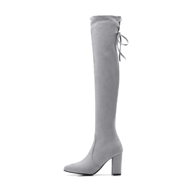 white boots women customized thin high heel women's shoes woman party woman knee-high boots large sizes, Black
white boots women customized thin high heel women's shoes woman party woman knee-high boots large sizes, Black