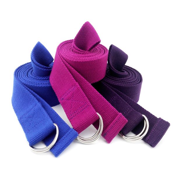 fitness exercise yoga strap (6ft, 8ft,10ft) w/adjustable d-ring belt buckle for stretching, flexibility and physical therapy
fitness exercise yoga strap (6ft, 8ft,10ft) w/adjustable d-ring belt buckle for stretching, flexibility and physical therapy