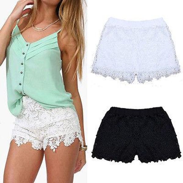 new women's high waist shorts summer casual shorts short hot, White;black
new women's high waist shorts summer casual shorts short hot, White;black
