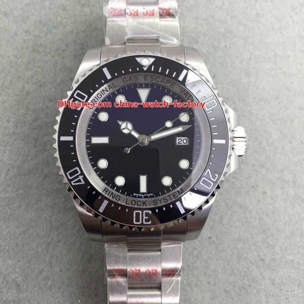 3 tyle edition n factory v7 44mm ea dweller 116660 black d blue 40mm 116600 wi eta 3135 movement automatic men watch watche, Slivery;brown