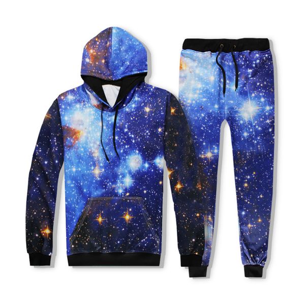2018 2 piece set men and women casual tracksuits 3d print fashion the milky way hoodies hooded+pants sweatshirt track suit, Gray
2018 2 piece set men and women casual tracksuits 3d print fashion the milky way hoodies hooded+pants sweatshirt track suit, Gray
