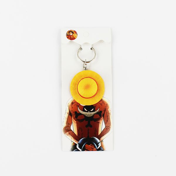 4.5cm anime one piece luffy straw hat keychains pvc pendant keychain toys for kids gifts, Silver
4.5cm anime one piece luffy straw hat keychains pvc pendant keychain toys for kids gifts, Silver