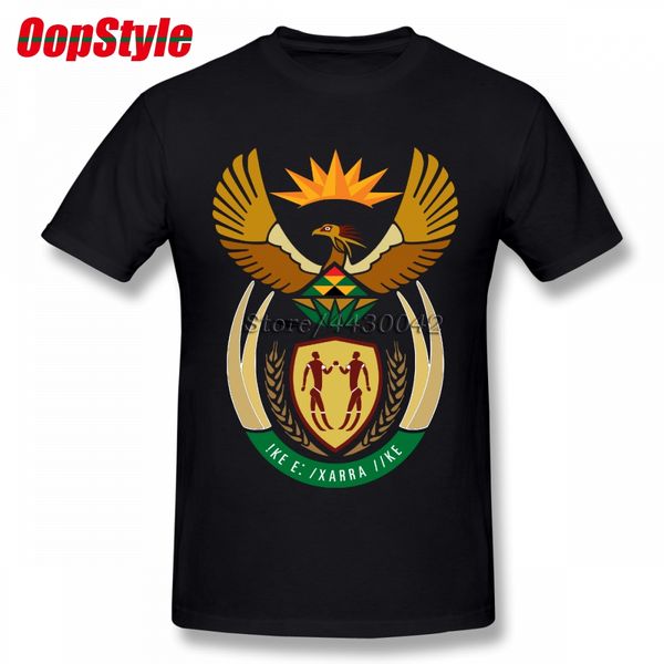 coat of arms of south africa flag t-shirt for men short sleeve cotton plain custom tee, White;black
coat of arms of south africa flag t-shirt for men short sleeve cotton plain custom tee, White;black