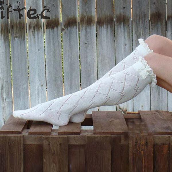 iftec women winter lace winter lace warmer and style double buckles stockings, Black;white
iftec women winter lace winter lace warmer and style double buckles stockings, Black;white