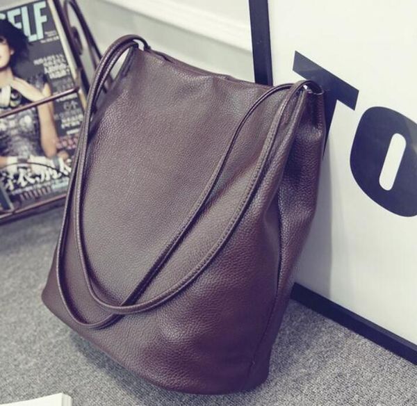 2016 designer women leather handbags black bucket shoulder bags ladies cross body bags large capacity ladies shopping bag bolsa
2016 designer women leather handbags black bucket shoulder bags ladies cross body bags large capacity ladies shopping bag bolsa