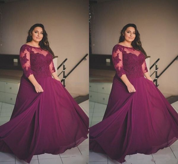 2018 chiffon scoop long sleeves lace applique evening dresses seen through plus size floor length formal party red carpet prom dresses, Black;red
2018 chiffon scoop long sleeves lace applique evening dresses seen through plus size floor length formal party red carpet prom dresses, Black;red