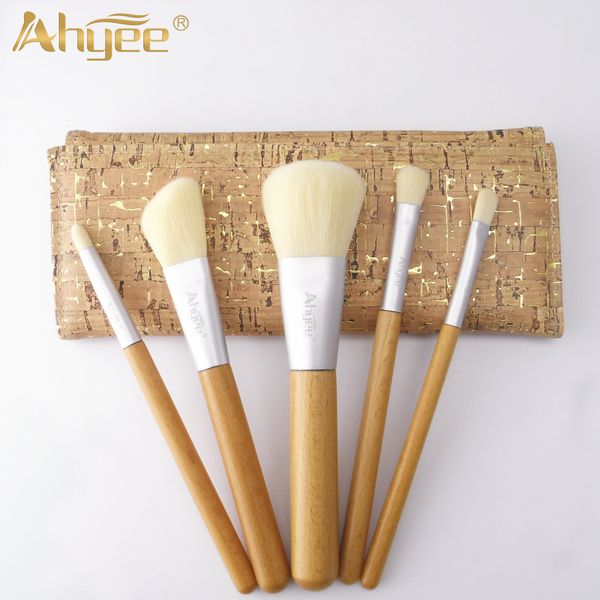 arrival 5pcs makeup brush kits beauty tool creative design beech makeup brus set with brush bag for beginning learners
arrival 5pcs makeup brush kits beauty tool creative design beech makeup brus set with brush bag for beginning learners