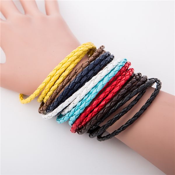 8 colors suction buckle leather bracelets & charm bangle handmade round rope turn buckle black bracelet for women men, Golden;silver
8 colors suction buckle leather bracelets & charm bangle handmade round rope turn buckle black bracelet for women men, Golden;silver