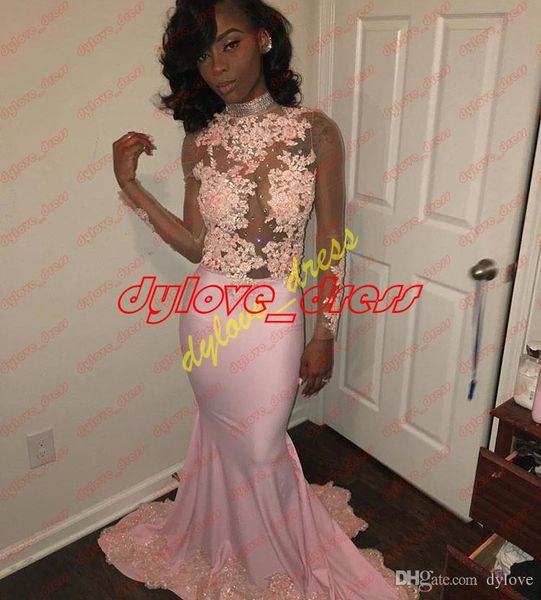 2021 evening dresses long sleeve african dresses see through tulle mermaid prom dress, Black
2021 evening dresses long sleeve african dresses see through tulle mermaid prom dress, Black