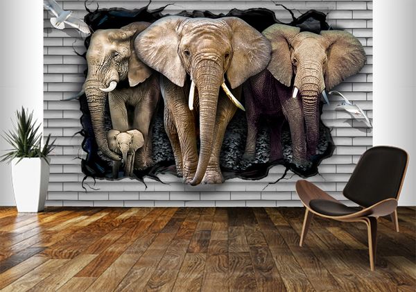 customized retail 3 d elephant embossed background wall several elephants scramble to cross tthe wall and draw murals
customized retail 3 d elephant embossed background wall several elephants scramble to cross tthe wall and draw murals