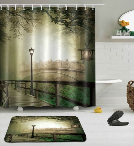 3d stone bridge custom waterproof bathroom modern sunflower shower curtain polyester fabric bathroom curtain door mat sets 
3d stone bridge custom waterproof bathroom modern sunflower shower curtain polyester fabric bathroom curtain door mat sets