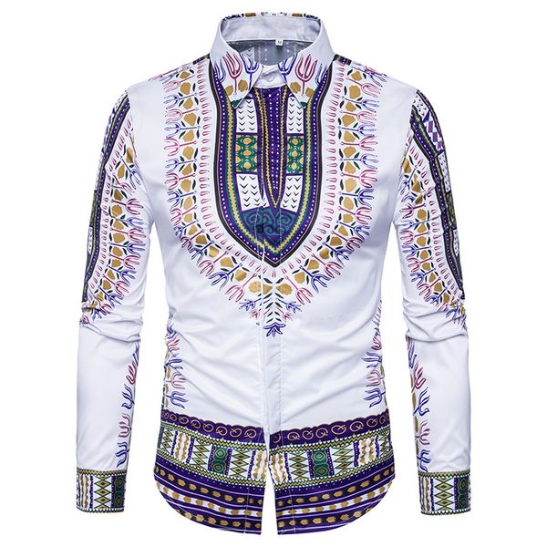 new 2018 mens 3d national style printed designs shirt long sleeve slim fit men dress shirts camisa masculina men shirt -xxxl, White;black
new 2018 mens 3d national style printed designs shirt long sleeve slim fit men dress shirts camisa masculina men shirt -xxxl, White;black