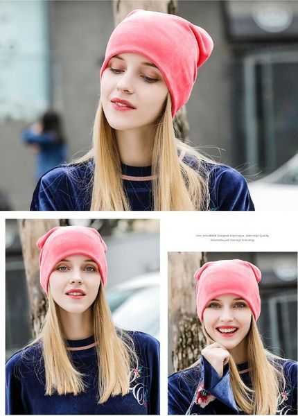 new women's beanie hat skullies beanies polyester knitted hats beanie hat winter casual velvet women hats, Yellow
new women's beanie hat skullies beanies polyester knitted hats beanie hat winter casual velvet women hats, Yellow