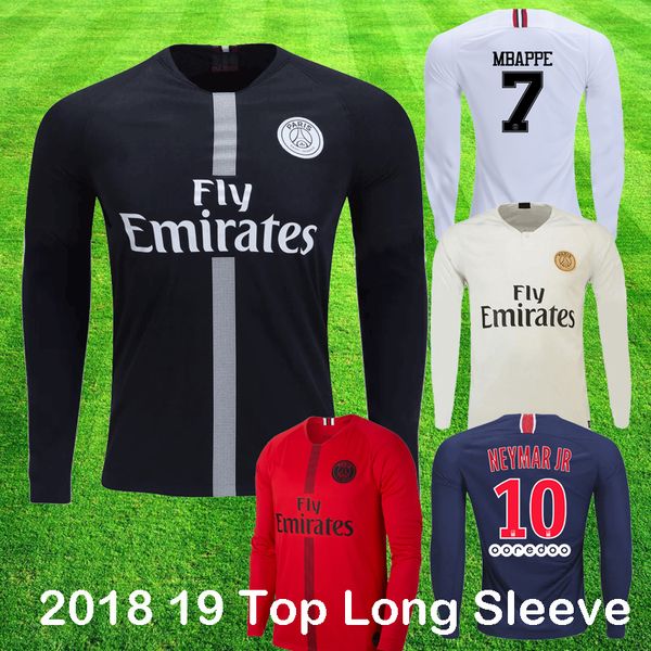 2018 19 p g champion long leeve occer jer ey mbappe cavani kimpembe di maria verratti black white full leeve football hirt quality, Black;yellow
2018 19 p g champion long leeve occer jer ey mbappe cavani kimpembe di maria verratti black white full leeve football hirt quality, Black;yellow