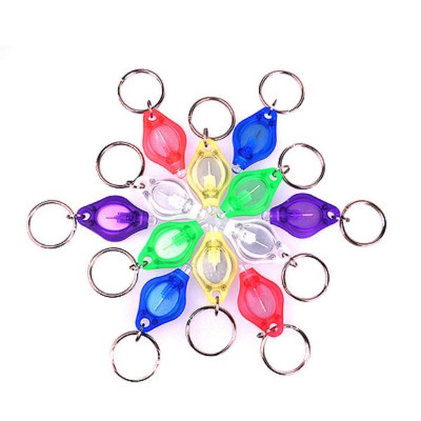 mini torch keychains ring led key chains 7 colors light plastic key chains ring uv led light shell color randomly accessories, Silver
mini torch keychains ring led key chains 7 colors light plastic key chains ring uv led light shell color randomly accessories, Silver