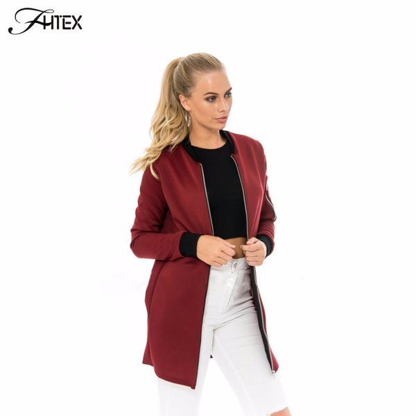 brief medium long autumn basic bomber jacket women color block casual slim pilot jacket outerwear basic coats s18101204, Black;brown
brief medium long autumn basic bomber jacket women color block casual slim pilot jacket outerwear basic coats s18101204, Black;brown