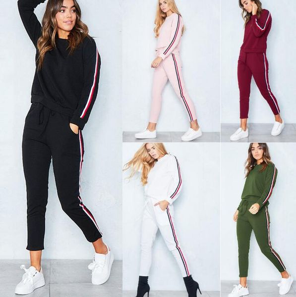 2018 autumn new women's casual sports suit solid color long-sleeved sweater sweater s-3xl women's tracksuits ing, Gray
2018 autumn new women's casual sports suit solid color long-sleeved sweater sweater s-3xl women's tracksuits ing, Gray