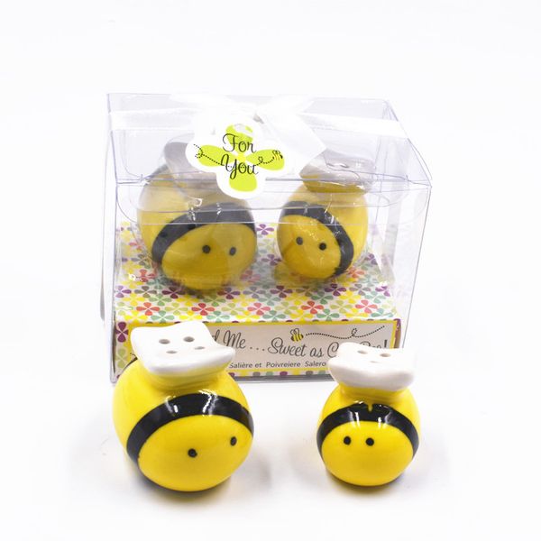 creative wedding bees pepper jar seasoning jar wedding gift lovers birthday gift 50 sets = 100pcs
creative wedding bees pepper jar seasoning jar wedding gift lovers birthday gift 50 sets = 100pcs