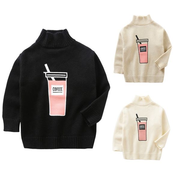 children's print high collar sweater 2018 new winter kids girls soft warm sweaters children's clothing kids 2-7y, Blue
children's print high collar sweater 2018 new winter kids girls soft warm sweaters children's clothing kids 2-7y, Blue