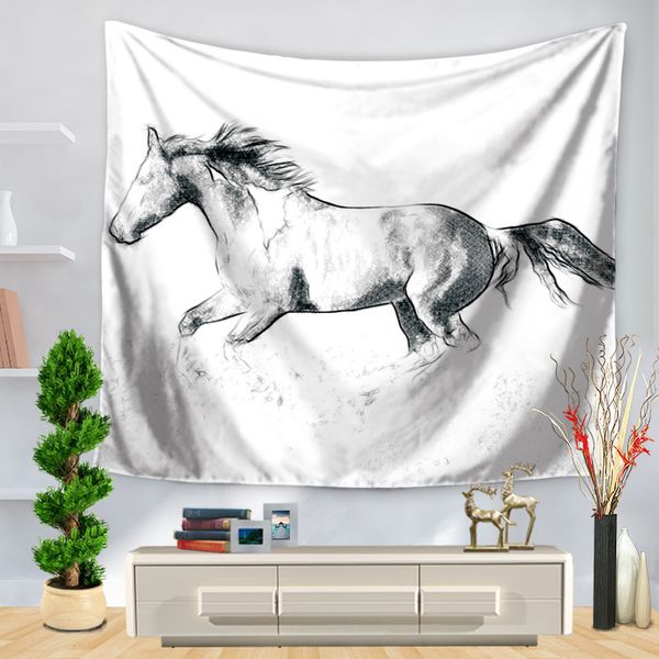 150*130cm tapestries horse giraffe bear patttern tapestry polyester wall carpet living room throw yoga mat towel beach shawl
150*130cm tapestries horse giraffe bear patttern tapestry polyester wall carpet living room throw yoga mat towel beach shawl