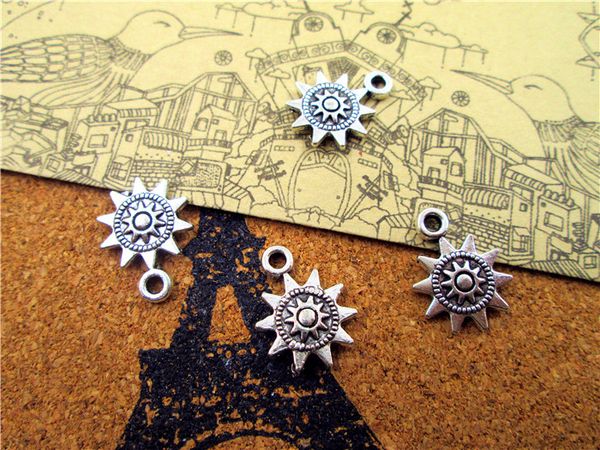105pcs of antique tibetan silver tone sun charms pendants 2 sided 17x13mm, Bronze;silver
105pcs of antique tibetan silver tone sun charms pendants 2 sided 17x13mm, Bronze;silver