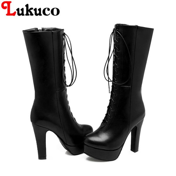 2018 mature platform boots large oversize 37 38 39 40 41 42 43 44 45 46 47 48 49 round toe design lace-up women shoes, Black
2018 mature platform boots large oversize 37 38 39 40 41 42 43 44 45 46 47 48 49 round toe design lace-up women shoes, Black