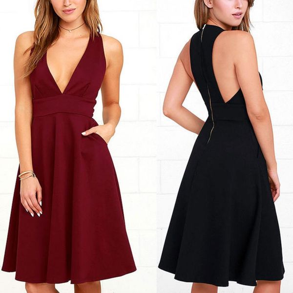 summer 2018 korean style fashion woman slim dress high waist sleeveless vintage dress casual cotton mini dress, White;black
summer 2018 korean style fashion woman slim dress high waist sleeveless vintage dress casual cotton mini dress, White;black
