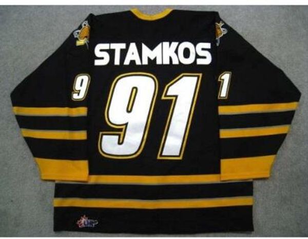custom men real full embroidery customize sarnia sting 91 steven stamkos nikita korostelev 35 alexander or custom any name or number jersey, Black;red
custom men real full embroidery customize sarnia sting 91 steven stamkos nikita korostelev 35 alexander or custom any name or number jersey, Black;red