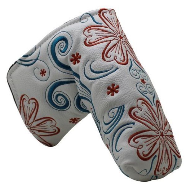 golf putter cover headcover flower embroidered white blade putter golf cover headcover
golf putter cover headcover flower embroidered white blade putter golf cover headcover