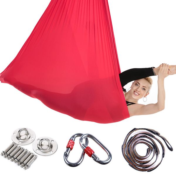 new 4*2.8m yoga belt inversion exercises traction device anti-gravity yoga hammock flying swing pilates aerial trapeze
new 4*2.8m yoga belt inversion exercises traction device anti-gravity yoga hammock flying swing pilates aerial trapeze