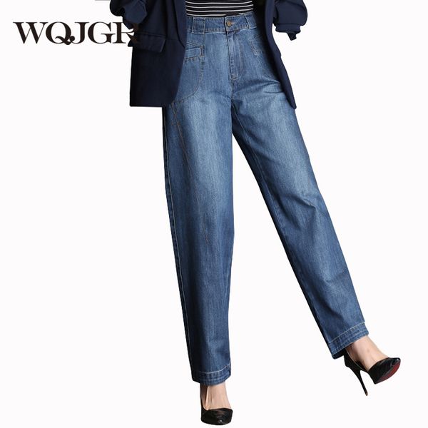 wqjgr 2018 news autumn mom jeans women high waist blue plus size wide leg pants denim women jeans
wqjgr 2018 news autumn mom jeans women high waist blue plus size wide leg pants denim women jeans