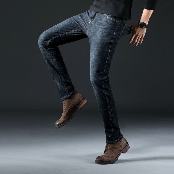 2018 autumn new fashion business casual men s jeans slim straight men s trousers wg1903, Blue
2018 autumn new fashion business casual men s jeans slim straight men s trousers wg1903, Blue