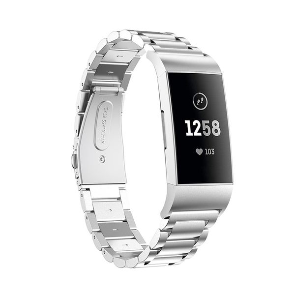 watchbands stainless steel smartwatch strap wristwatch band for charge 3 stainless steel replacement band, Black;brown
watchbands stainless steel smartwatch strap wristwatch band for charge 3 stainless steel replacement band, Black;brown
