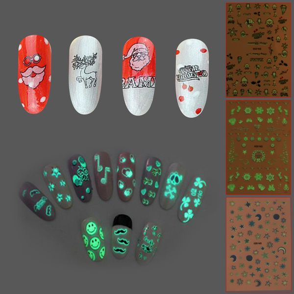 new arrival luminous series 2018 christmas nail art stickers tips decoration nail wraps xmas music manicure stickers, Black
new arrival luminous series 2018 christmas nail art stickers tips decoration nail wraps xmas music manicure stickers, Black