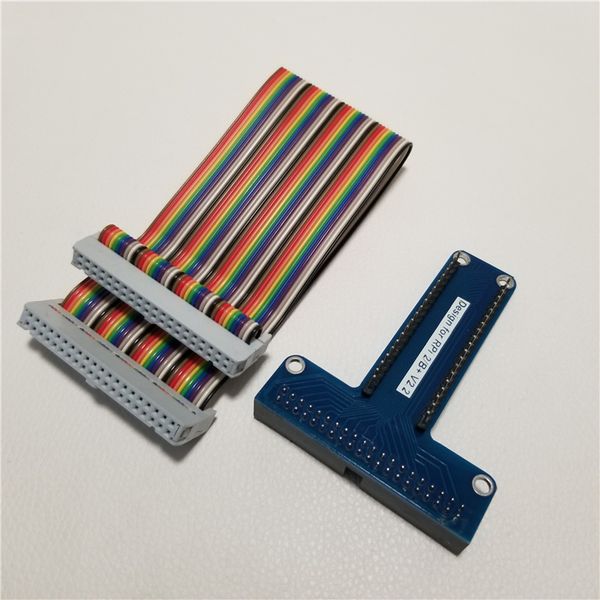 

2/3/generation B+ T-type GPIO Expansion Board Card & 40Pin GPIO Cable Breadboard for PC DIY