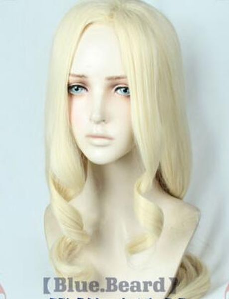 my hero academia mt. lady blonde hero hair cosplay wig, Black