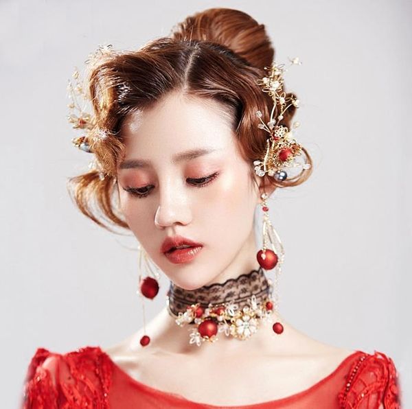 bridal headwear 2018 new princess princess super fairy jewelry red hair wedding dress accessories, Silver
bridal headwear 2018 new princess princess super fairy jewelry red hair wedding dress accessories, Silver