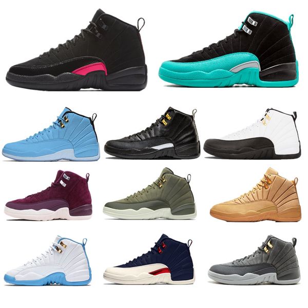 College Navy XII 12 12s Basketball Shoes Dark Grey Bordeaux Bulls French Blue OVO White Taxi NYC Rush Pink Gamma Blue Suede sneaker
College Navy XII 12 12s Basketball Shoes Dark Grey Bordeaux Bulls French Blue OVO White Taxi NYC Rush Pink Gamma Blue Suede sneaker
