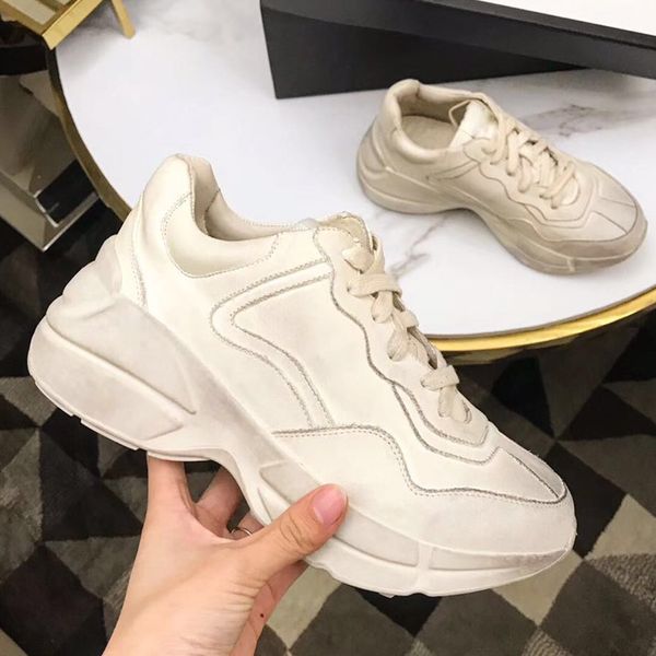 2018 New Designer Dirty Style Old Grandpa Casual Shoe Man Woman Thick Heel Sneaker Fashion Lace Up Unisex Shoes Original Box Size 35-44
2018 New Designer Dirty Style Old Grandpa Casual Shoe Man Woman Thick Heel Sneaker Fashion Lace Up Unisex Shoes Original Box Size 35-44
