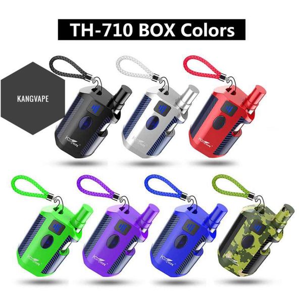 Аутентичные Kangvape TH710 Starter Kit С 650 мАч TH710 Box Mod для 0.5ml густое масло СЕ3 K1 картридж Atomizer 100% оригинал
Аутентичные Kangvape TH710 Starter Kit С 650 мАч TH710 Box Mod для 0.5ml густое масло СЕ3 K1 картридж Atomizer 100% оригинал