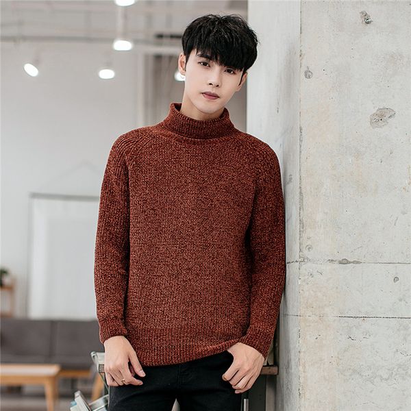 solid color male sweaters turtleneck autumn winter mens sweater knitted long sleeve pullover keep warm comfortable male sweaters, White;black
solid color male sweaters turtleneck autumn winter mens sweater knitted long sleeve pullover keep warm comfortable male sweaters, White;black