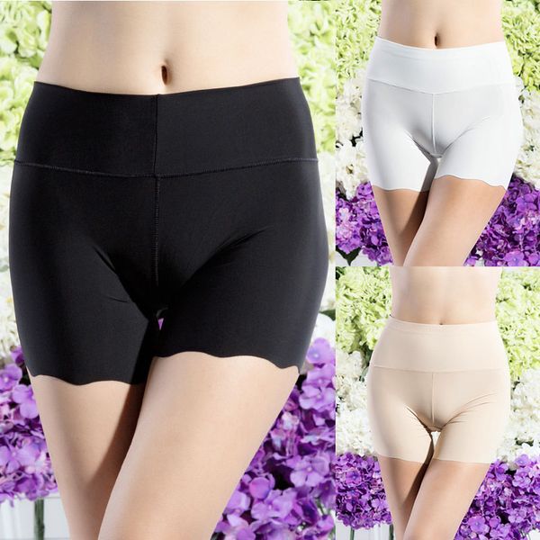 new soft comfortable culotte sexy meryl lingerie boxer seamless mid waist underwear women safety pants 3 colors, Black;pink
new soft comfortable culotte sexy meryl lingerie boxer seamless mid waist underwear women safety pants 3 colors, Black;pink