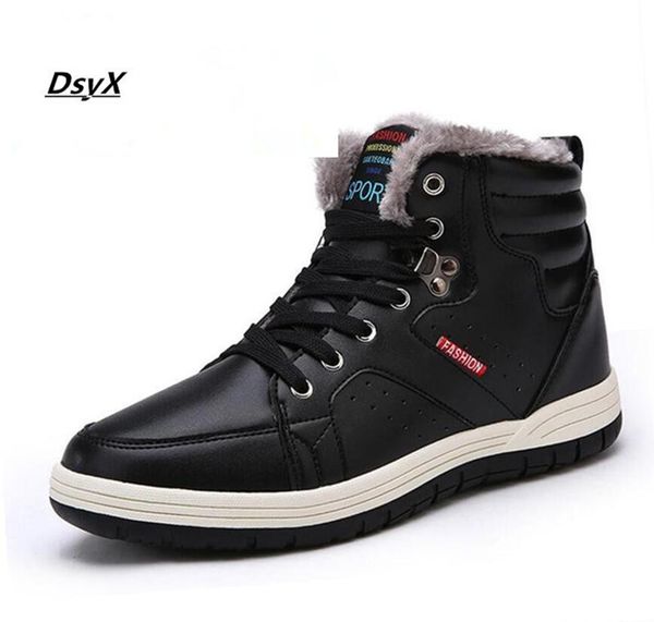 2016 men's winter boots pu leather casual boots plush ankle boots for men warm casual shoes men outdoor snow boots, Black
2016 men's winter boots pu leather casual boots plush ankle boots for men warm casual shoes men outdoor snow boots, Black