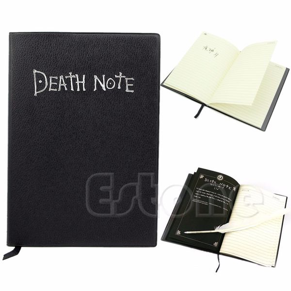 death note agenda organizer vintage notebook & feather pen book writing journal school and office supplies, Purple;pink
death note agenda organizer vintage notebook & feather pen book writing journal school and office supplies, Purple;pink