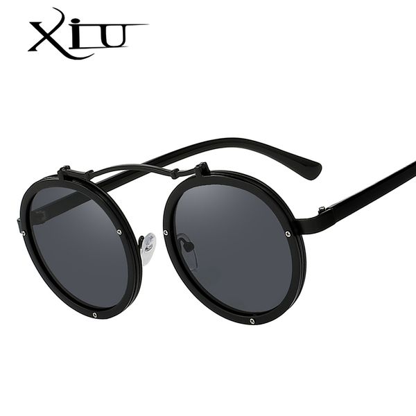 xiu sunglasses round steampunk sunglasses men retro brand designer vintage punk glasses summer fashion eyewear uv400, White;black
xiu sunglasses round steampunk sunglasses men retro brand designer vintage punk glasses summer fashion eyewear uv400, White;black