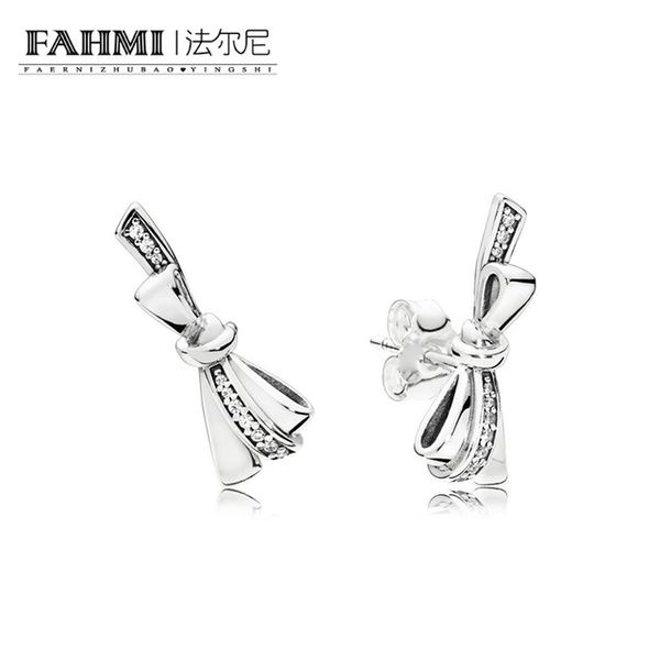 fahmi 100% sterling silver 1:1 glamour 297234cz brilliant bow earring original women wedding fashion jewelry 2018, Black
fahmi 100% sterling silver 1:1 glamour 297234cz brilliant bow earring original women wedding fashion jewelry 2018, Black