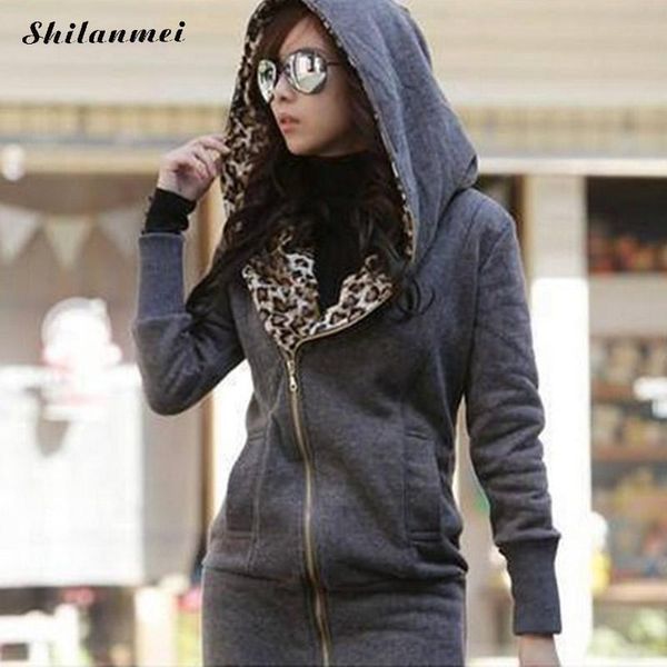 2018 winter warm casual patchwork coat jacket women hooded leopard zipper outwear thicker autumn girl lady hoodies coat jacket, Black
2018 winter warm casual patchwork coat jacket women hooded leopard zipper outwear thicker autumn girl lady hoodies coat jacket, Black